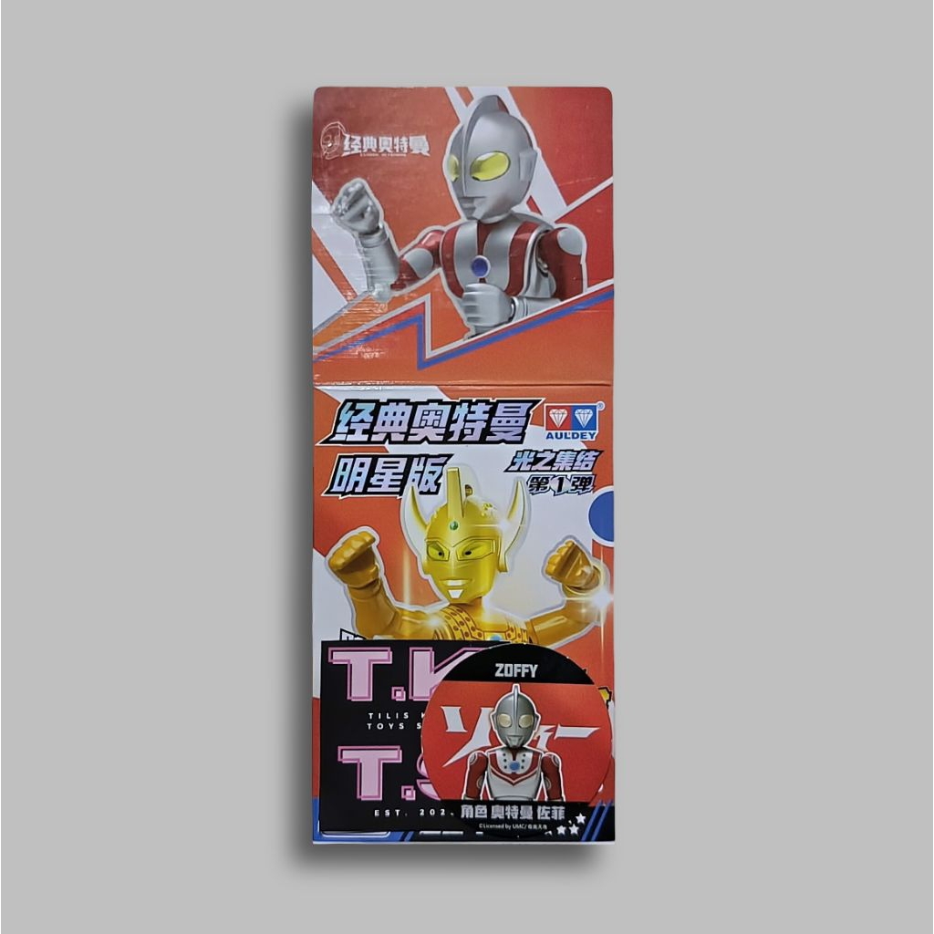 Auldey Ultraman Zoffy Classic Series Baru Belum Rakit