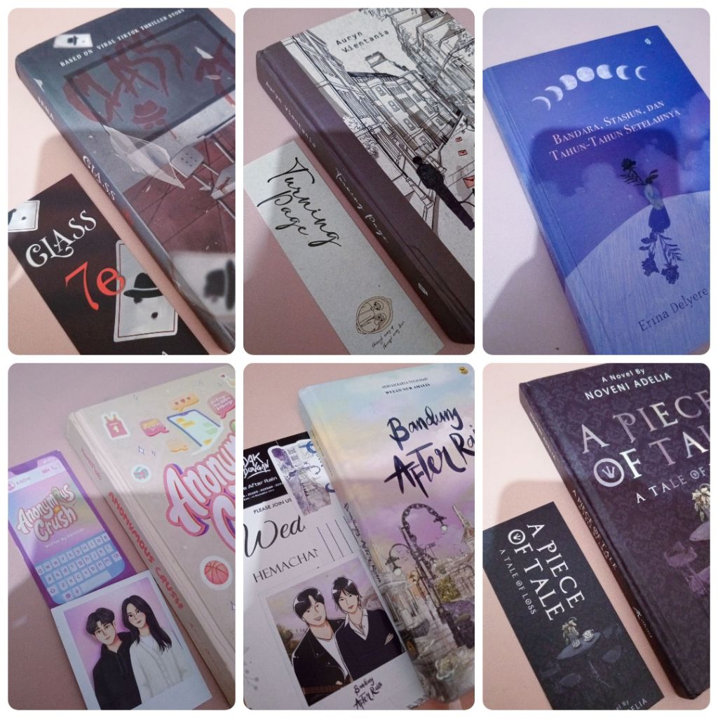 Preloved Novel Hard Cover