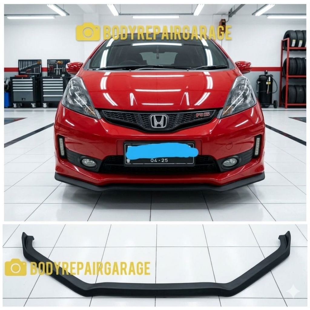Front lips honda jazz ge8 rs 2013