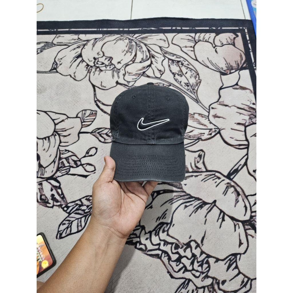 Baseball cap nike Black embroid heritage