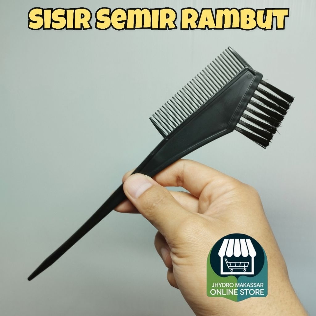 Sisir Semir Cat Rambut Satuan Pria Wanita