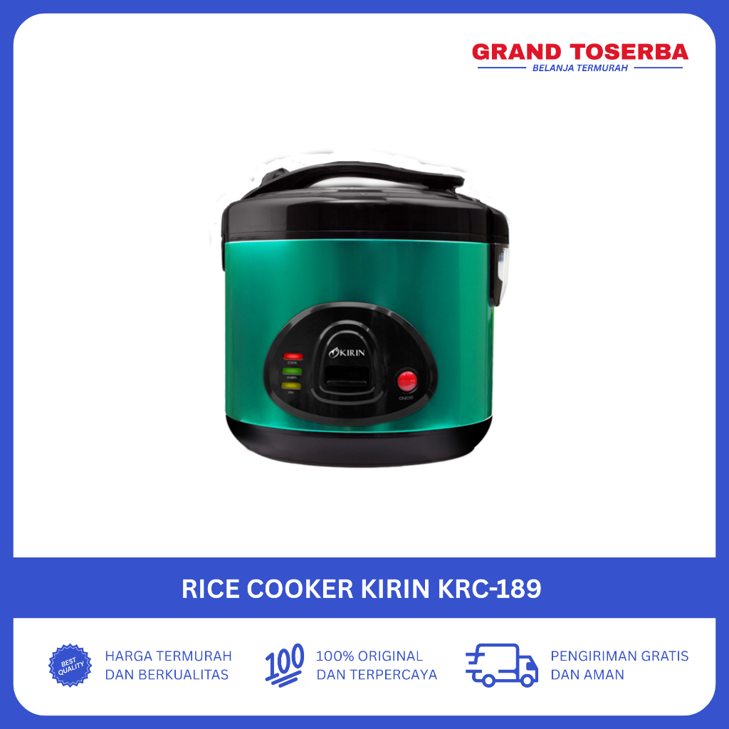 Kirin Rice Cooker KRC 189 2 Liter