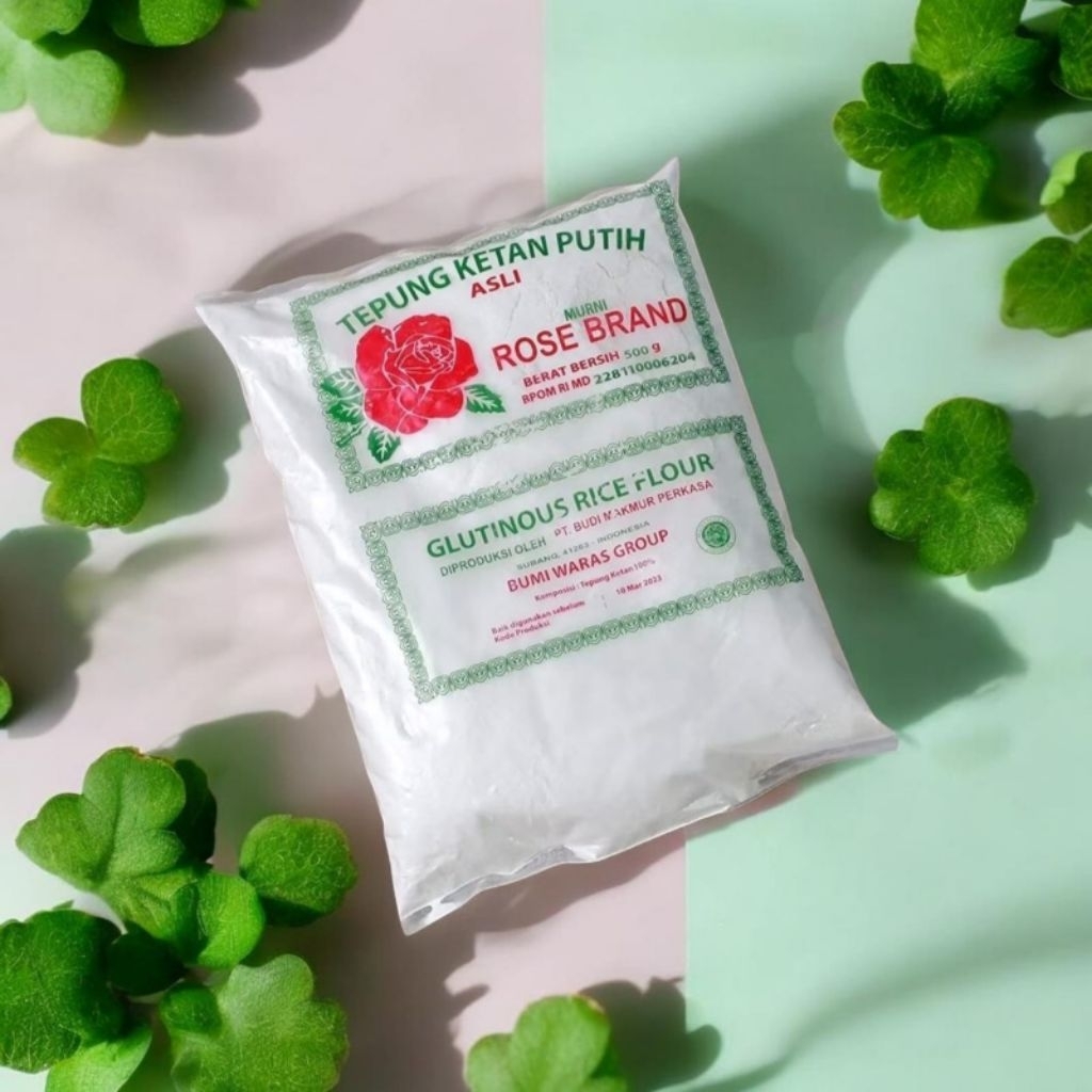 Tepung Ketan / Tepung Ketan Putih Rose Brand 500gram