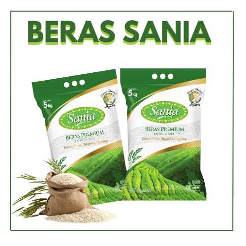 BERAS SANIA /BERAS PREMIUM SANIA /SANIA BERAS