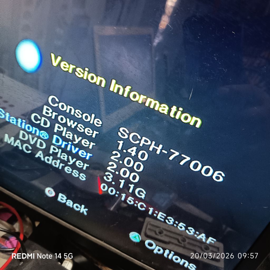 ps2 slim seri 7 & 9 belum matrix ( Tanpa adaptor )