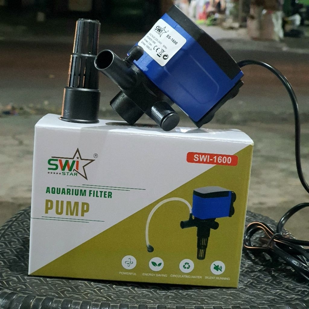 SWI STAR 1600 Pompa Celup Rendam Akuarium