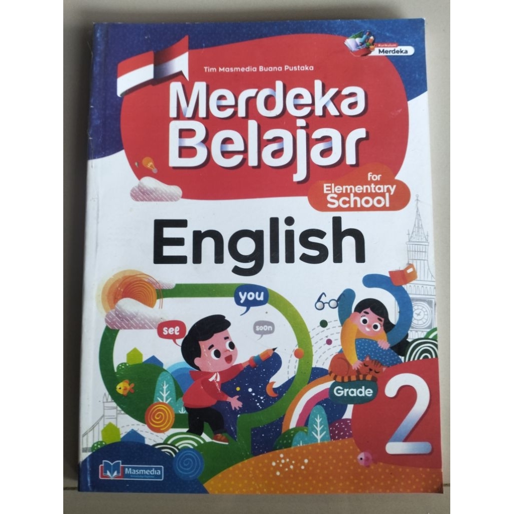 buku bahasa Inggris kelas 2 SD masmedia