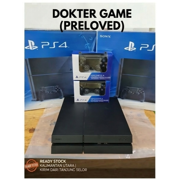 Sony PS4 Console PlayStation 4 (Fat/Slim/Pro) - Original (Preloved)