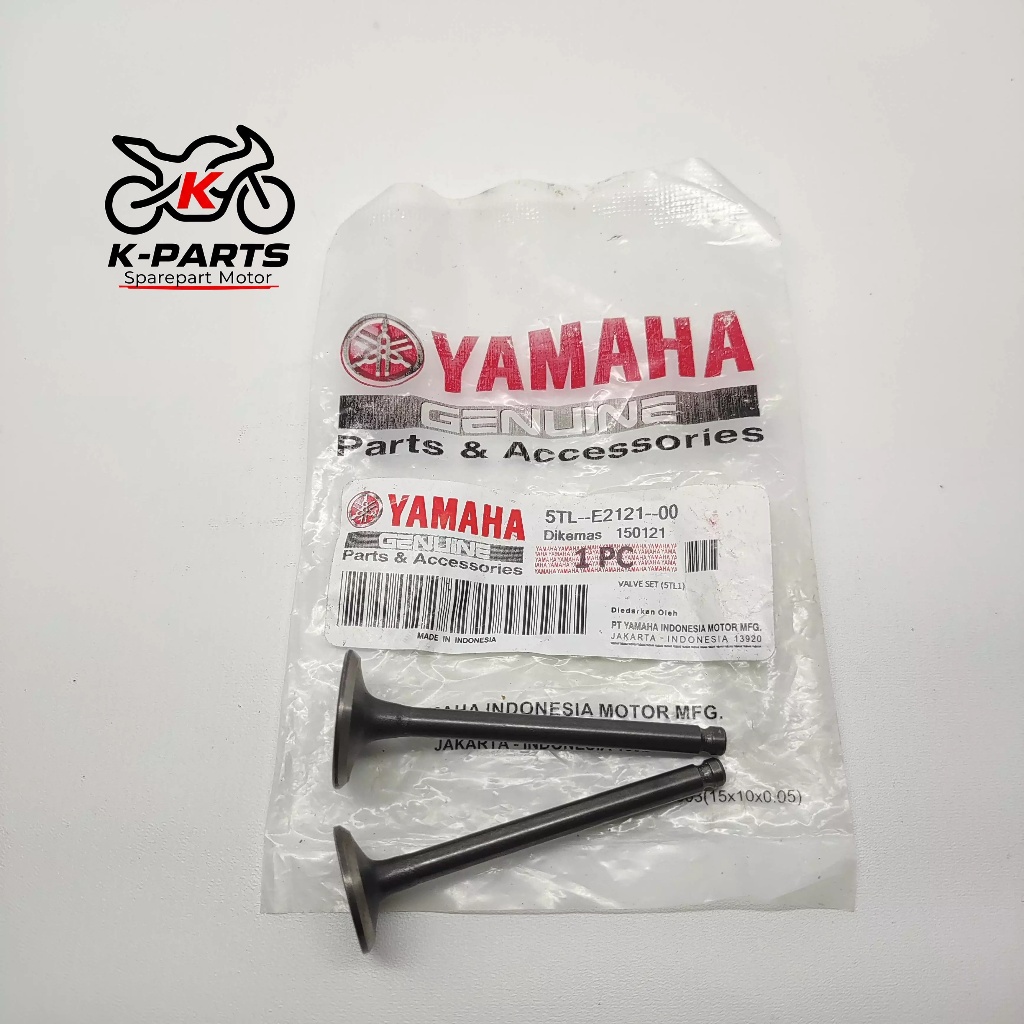 Klep Set Payung Klep Assy 5TL Motor Mio Sporty Soul Smile Nouvo Fino Karbu