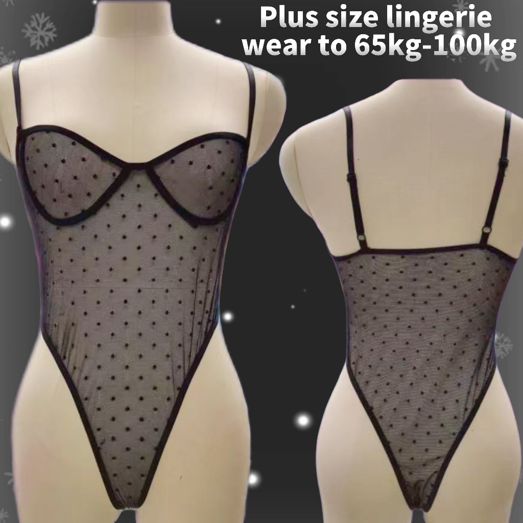 local delivery Sexy Lingerie Jumbo bodysuit sexy jumbo lingerieing wanita hot jumbo Bodysuit Crotch 