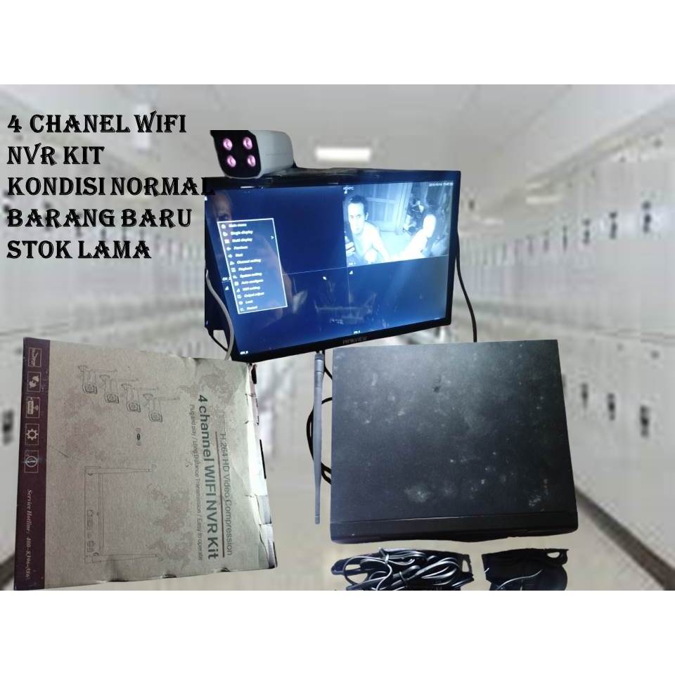 4 CHANEL NVR KIT CCTV NORMAL