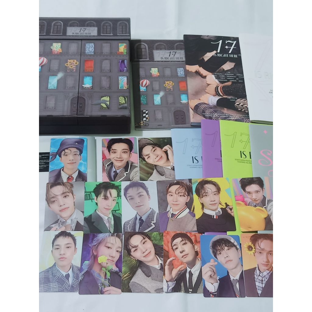 (Fullset) Unsealed Seventeen Best Album 17 Is Right Here  Photocard Joshua Dongak