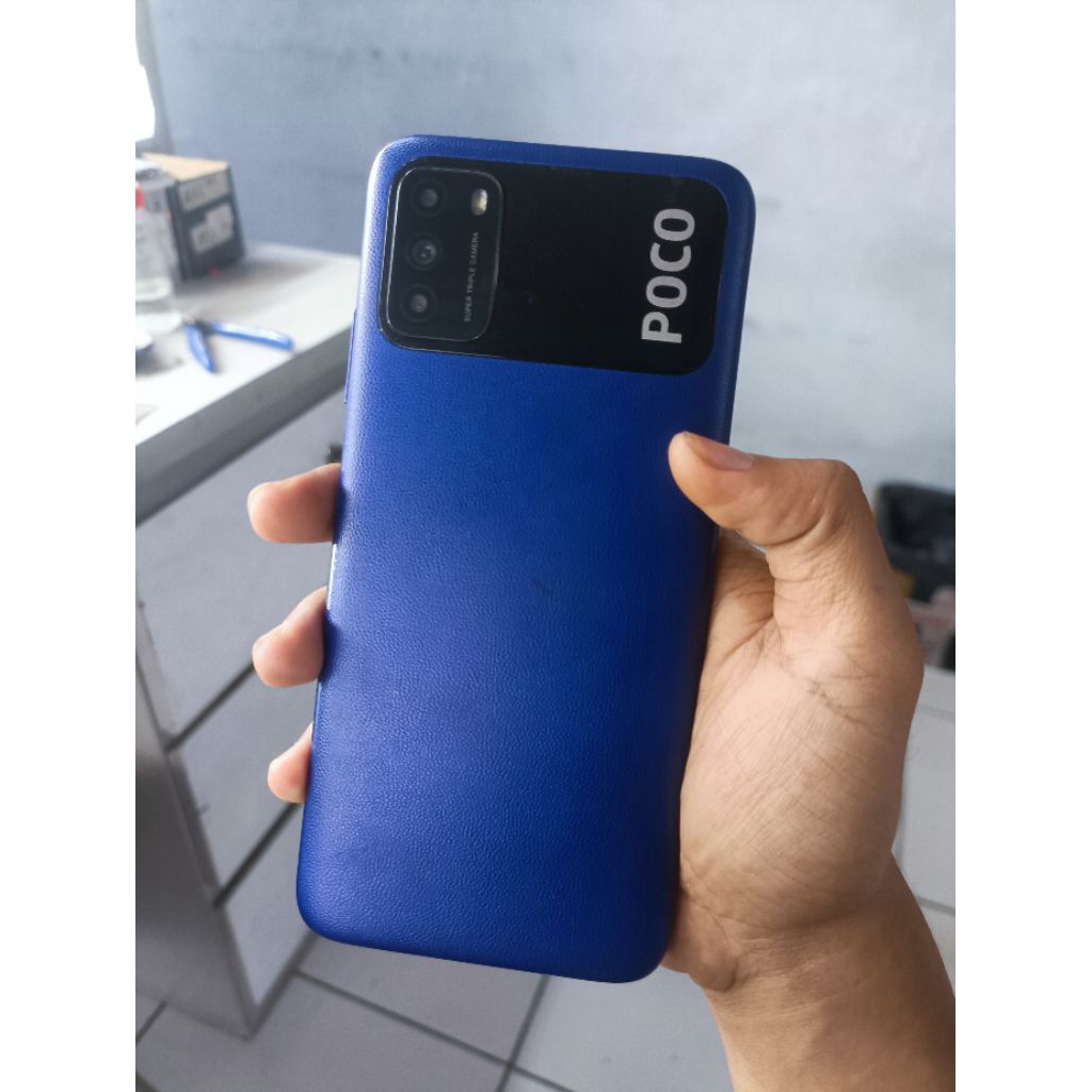 POCO M3 BLUE RAM 4.64GB // HP SECOND ORII
