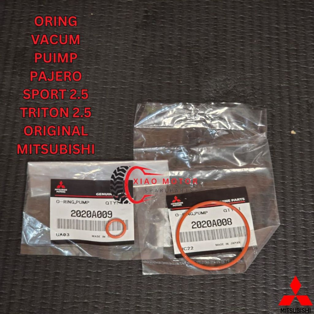 Oring Vacum Pump Besar Kecil Pajero Sport Triton Original Mitsubishi Asli