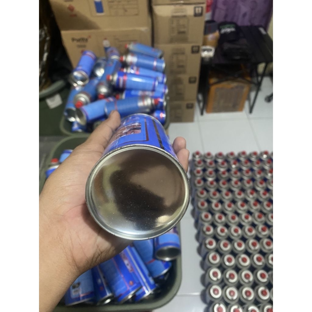 Promo Kaleng gas Portabel Kosongan plus tutup Ex Resto