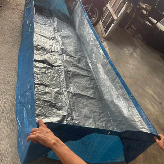 Terpal Kolam Ikan 400x100x50 A5 TEBAL Kolam Terpal Budidaya