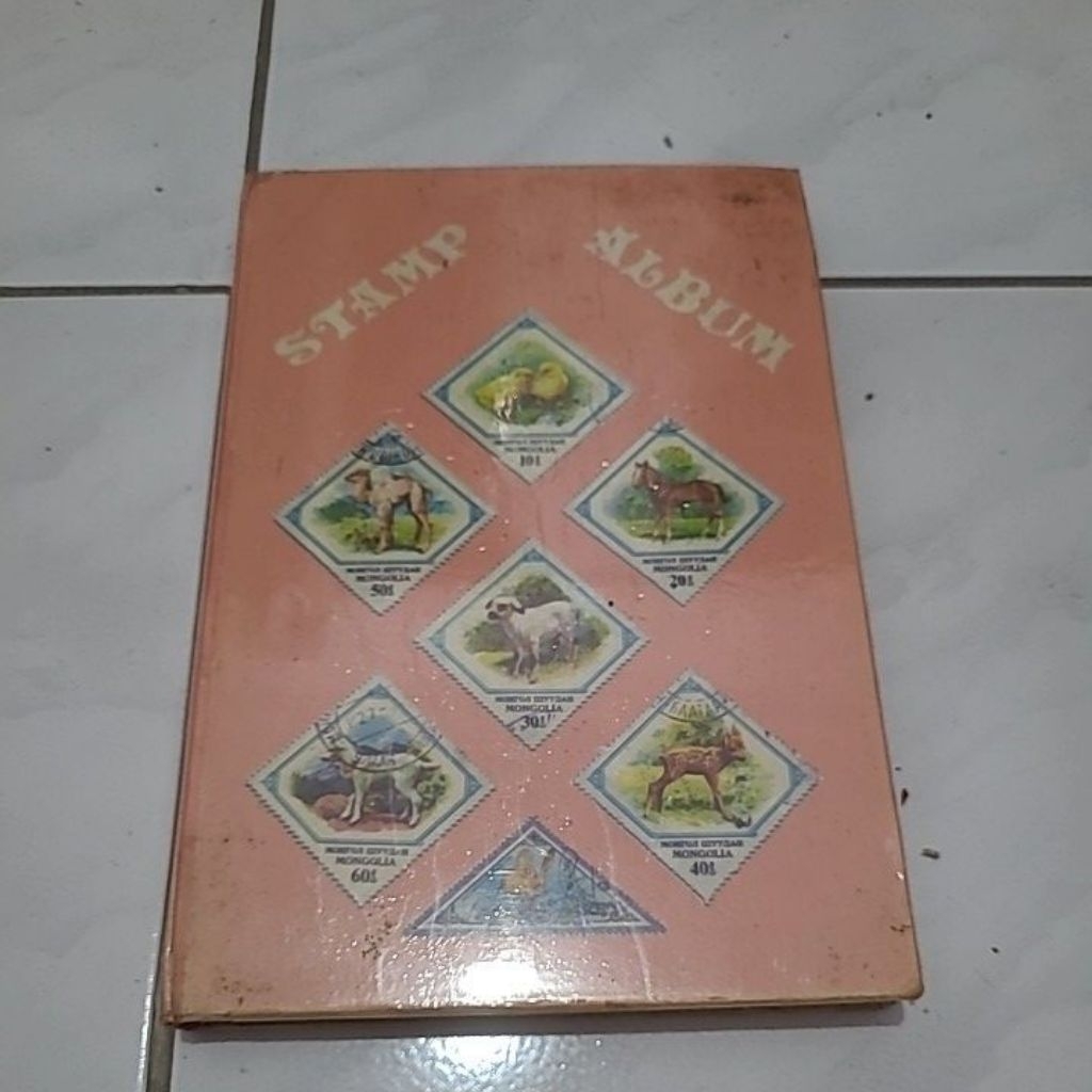 PRELOVED BUKU ALBUM PERANGKO BESERTA PERANGKONYA STAMB ALBUM