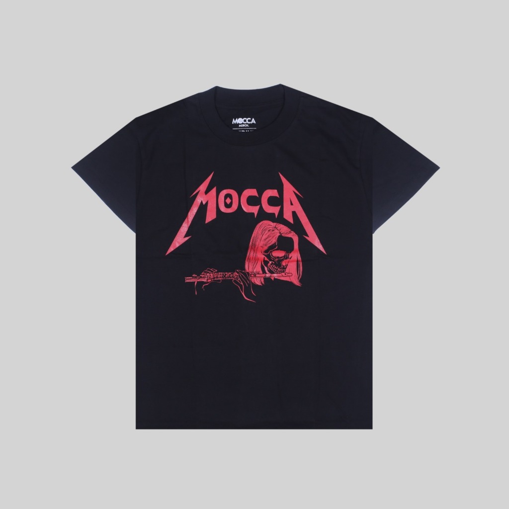 Tshirt MOCCA - RED FLUTE | Kaos Band Pria Reguler Original Merchandise