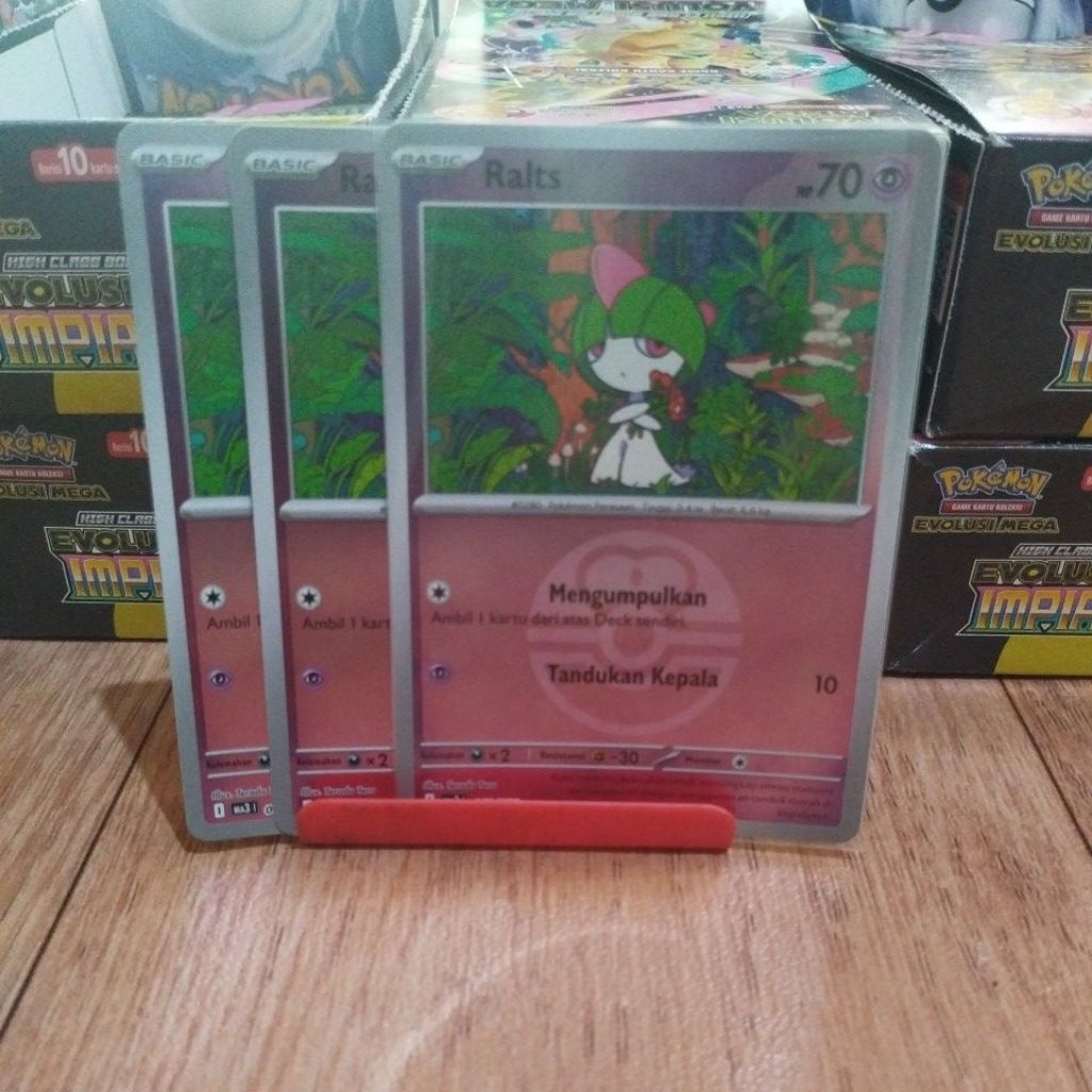 RALTS BALL HOLO MEGA IMPIAN
