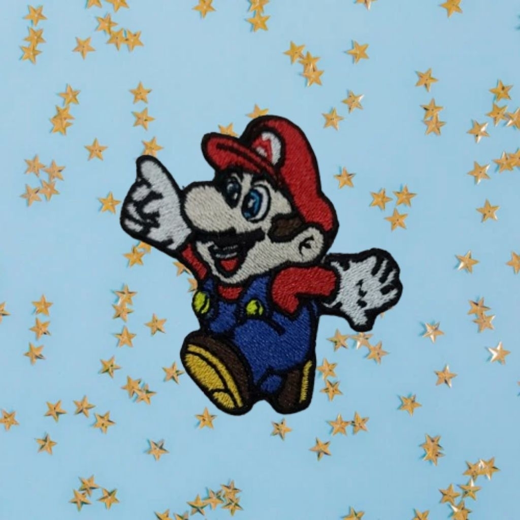 PATCH BORDIR SUPER MARIO
