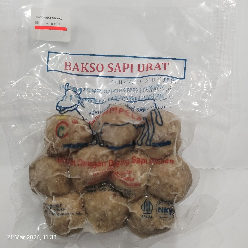 Baso Urat Special Isi 10  - CIHAMPELAS