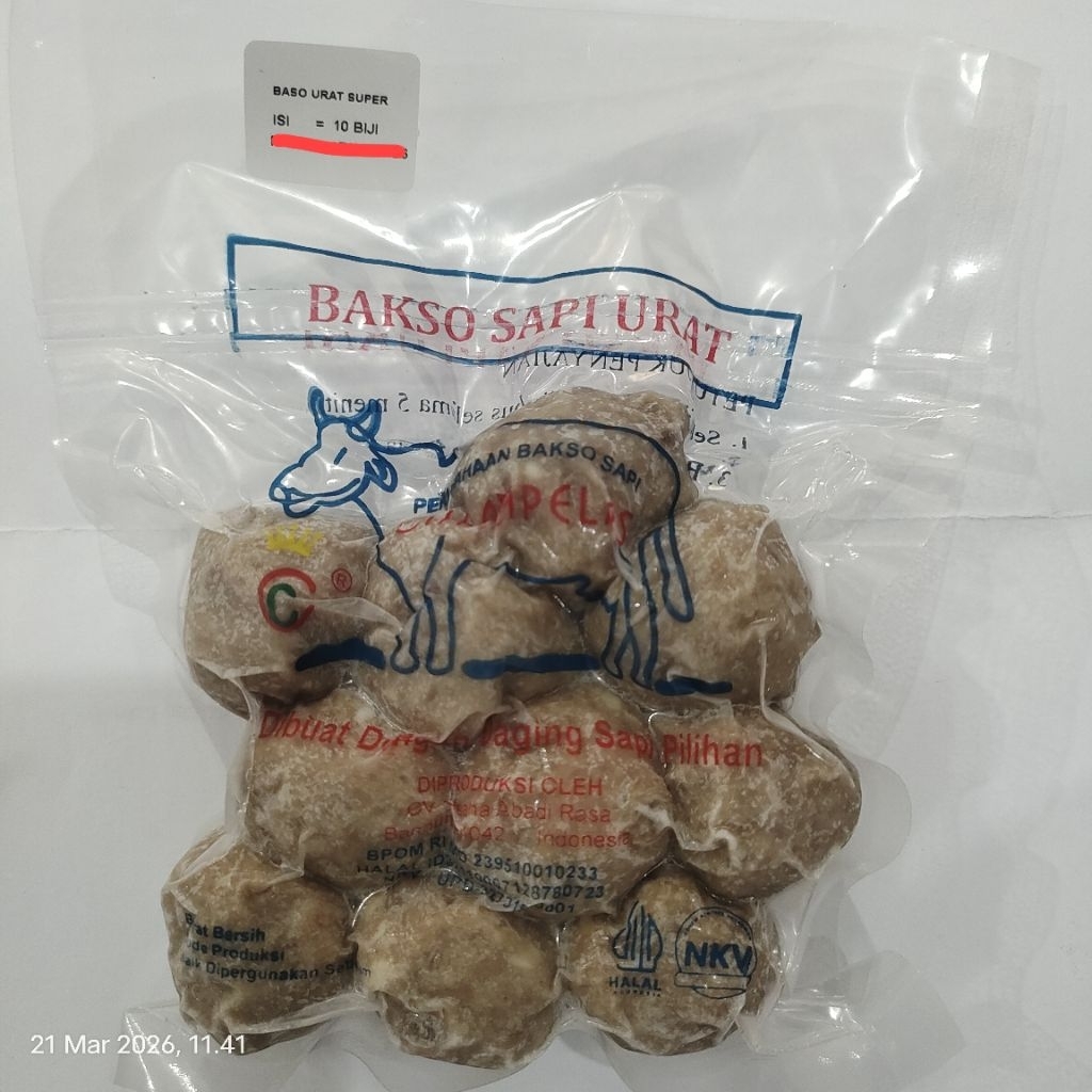 Baso Urat Super Isi 10 - CIHAMPELAS