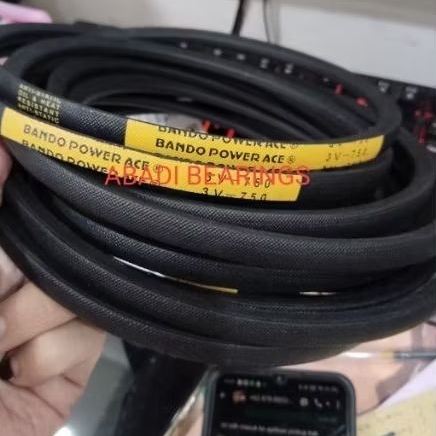 FAN BELT POWER ACE 3V 750/3V750/3V-750 BANDO