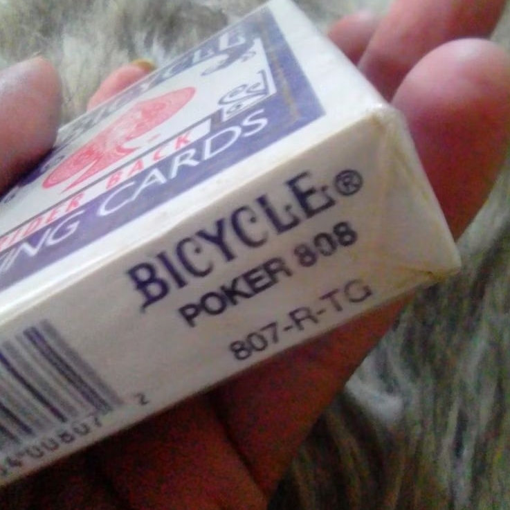 Kartu BICYCLE poker 808 | 807-R-TG | card collection
