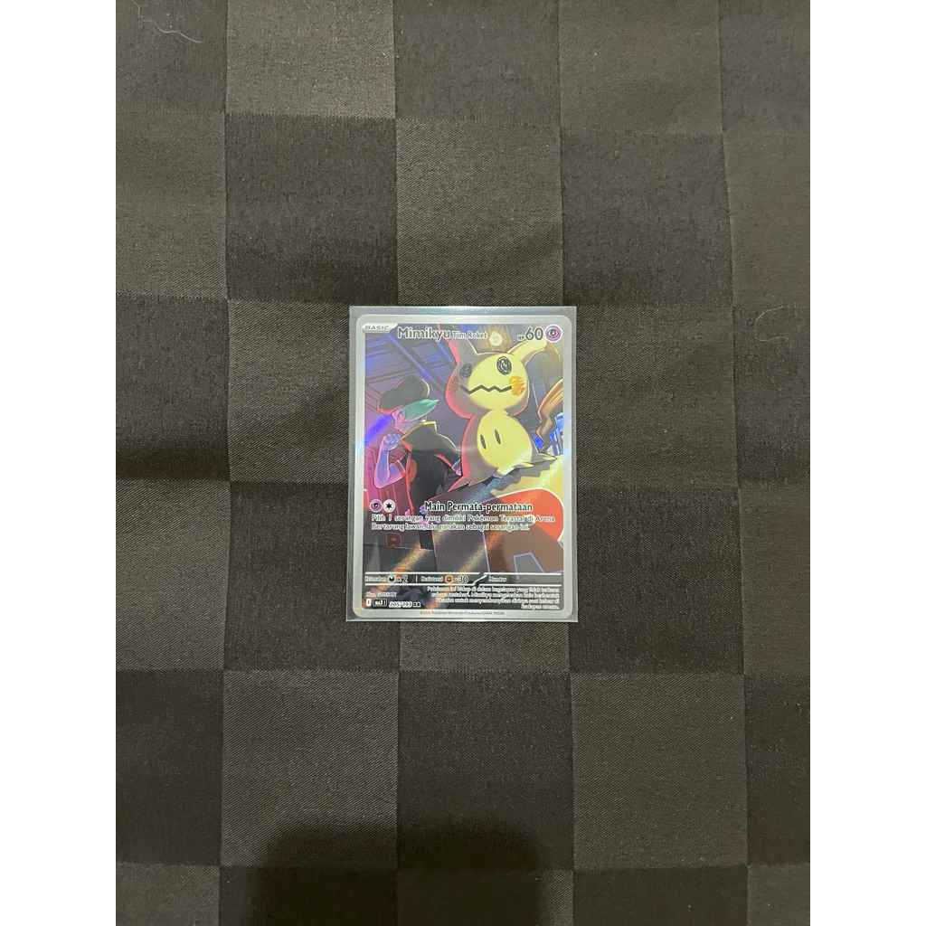 AR Mimikyu Tim Roket (205/193) (Indonesia)