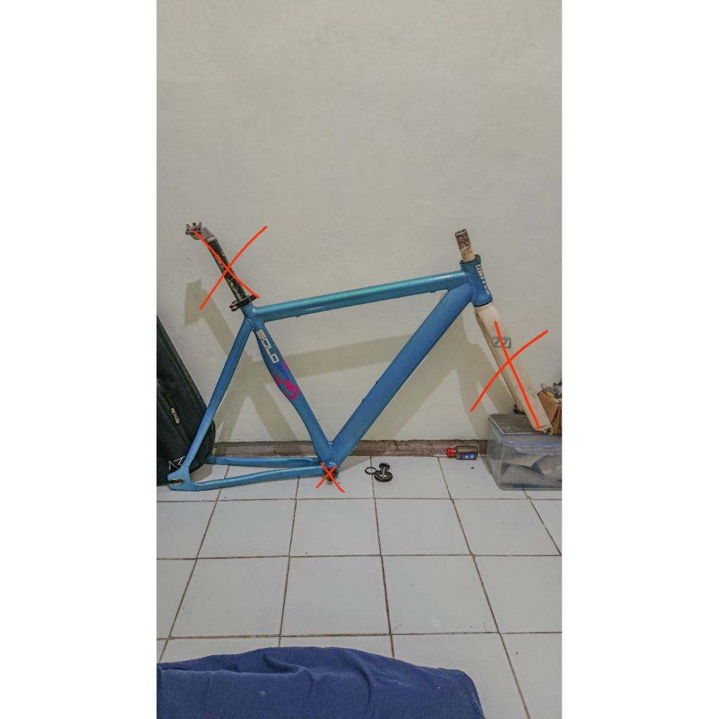 Frame Only Soloist 77 Alloy Size 52