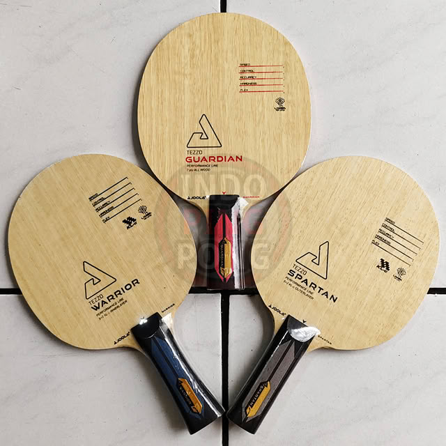 Joola Tezzo Spartan Warrior Guardian FL ST CP 5+2 Carbon Blade Allwood OFF