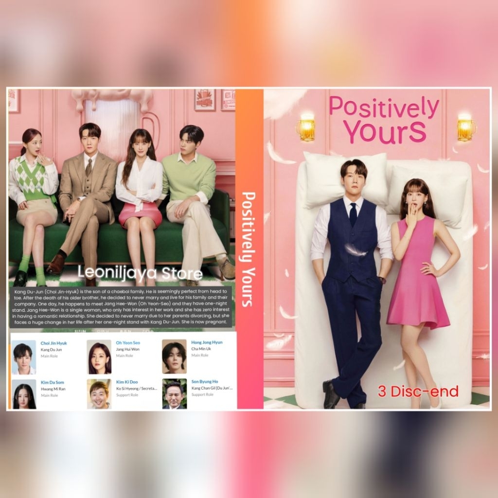 Kaset Serial Drakor POSITIVELY YOURS ( 2026 ) 3disk-end