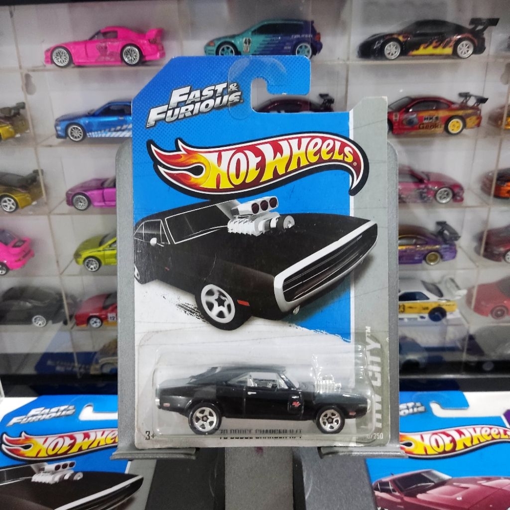Hot Wheels 70 Dodge Charger RT Fast Furious Dodge Charger Daytona - Hotwheels Original Mattel