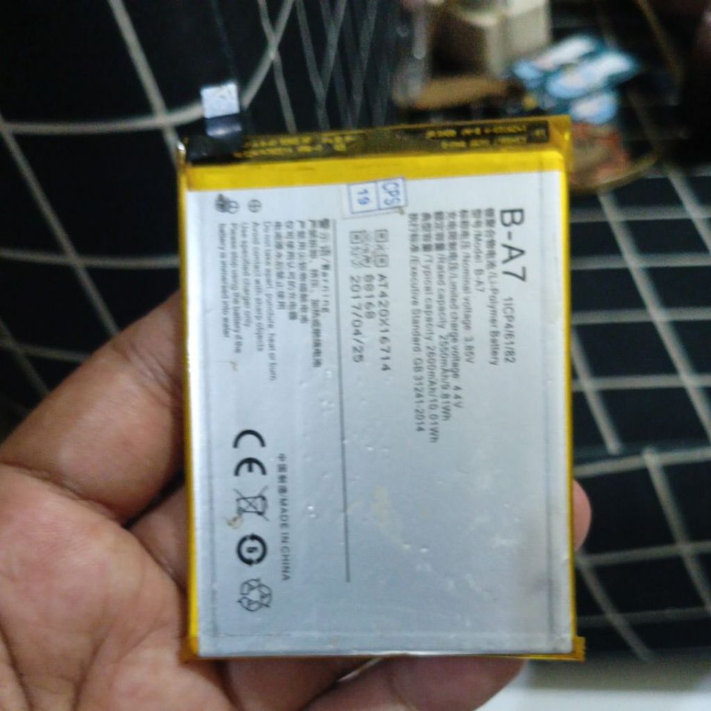 baterai Vivo V3 normal mulus