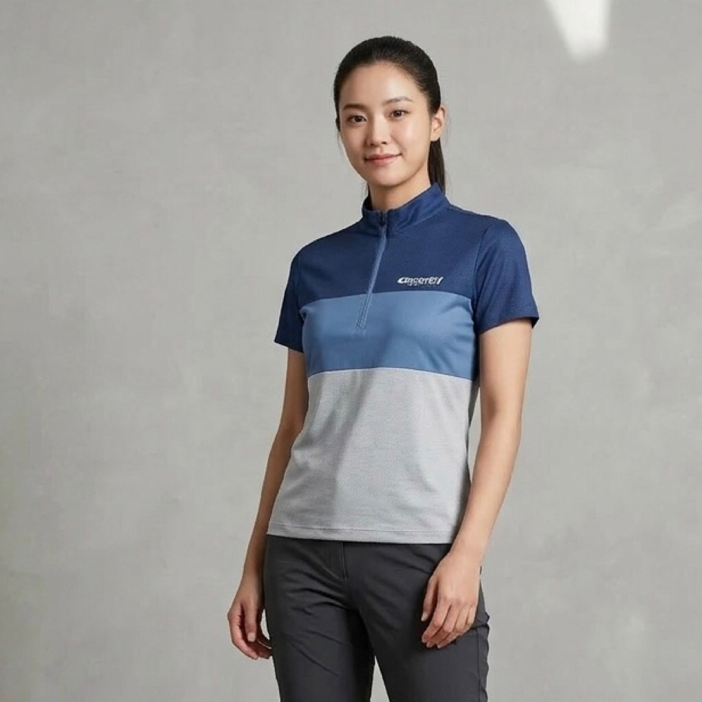 Kaos Polo DISCOVERY EXPEDITION  95 Polo Shirt Grey Original Second Preloved