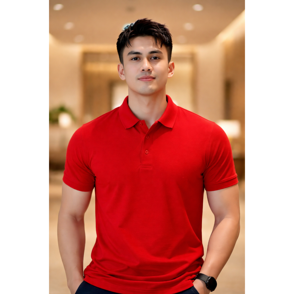 Kaos kerah Polo pria dry fit original import seamless Baju kerah pria kaos icesilk olah raga running