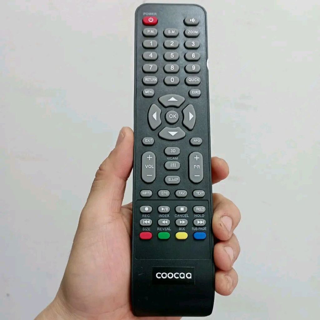 Remot Remote Smart TV Pengganti Tanpa Setting Coocaa 3D 32E3000 40D5A 19E88 40D3A 24CTD2000