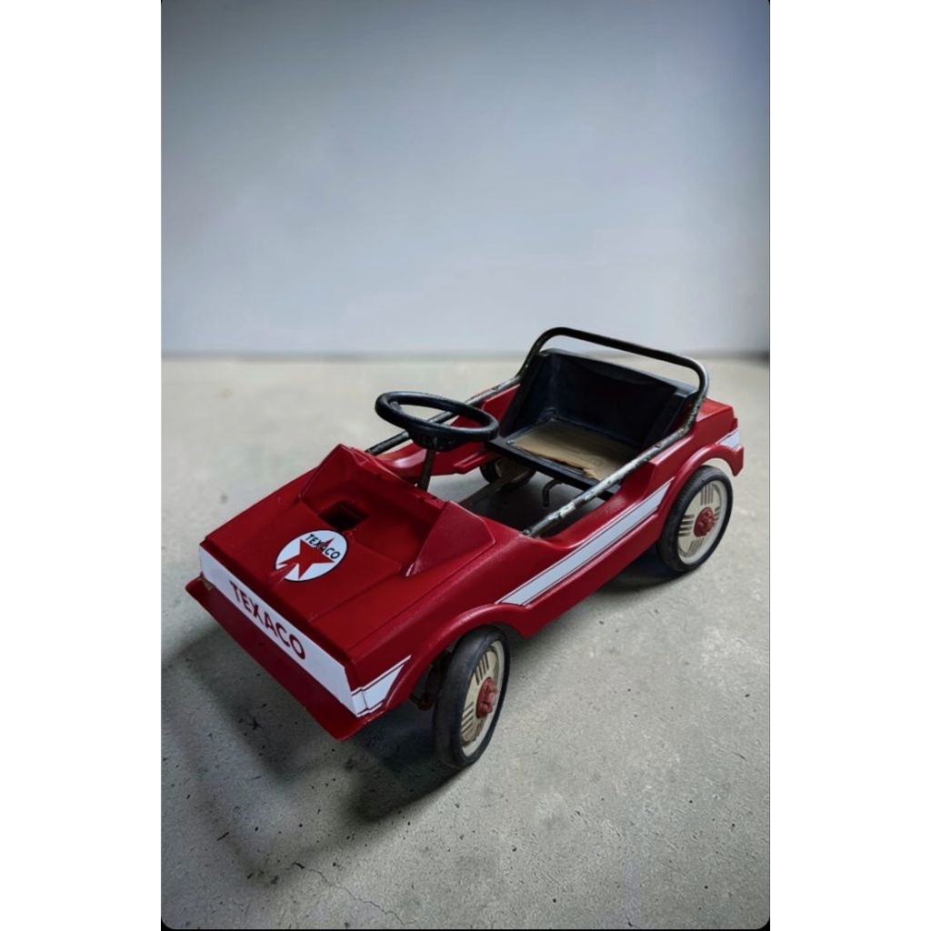 pedal car vintage texaco