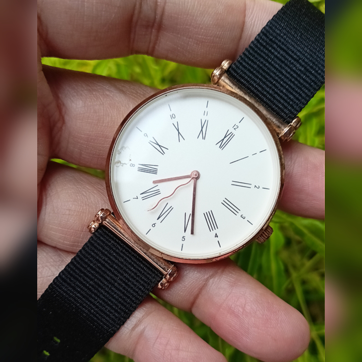 BERRYBENKA White Gold Watch Original Second | Jam Tangan Wanita Preloved