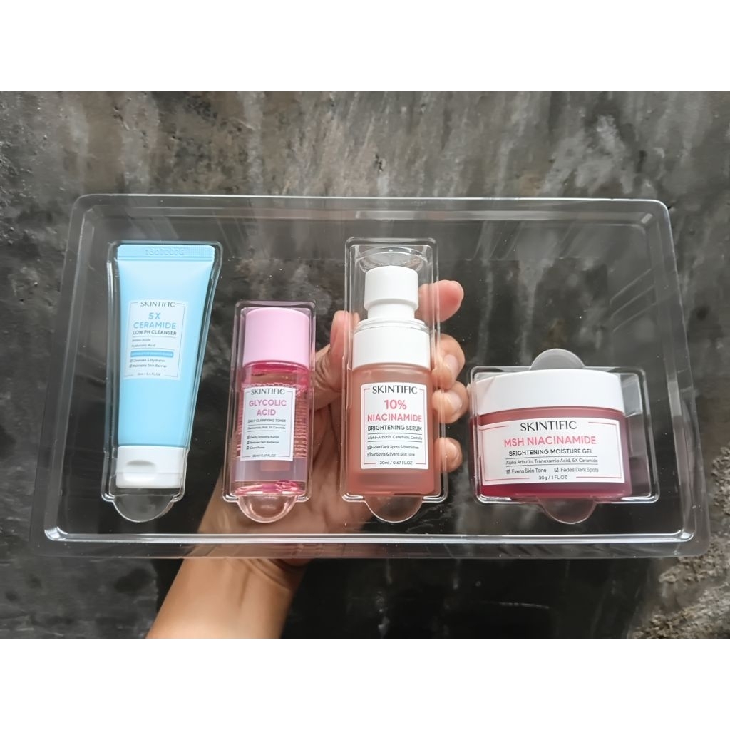 Skintific Paket Cerah Lengkap Promo Stock Terbatas - barangmurah.mks