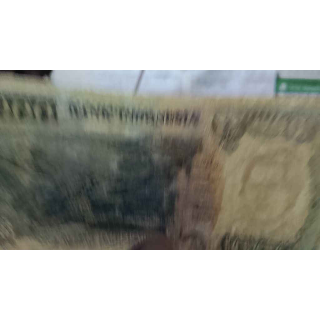 Uang Kuno Kertas Rp 1000 Lompat Batu Tahun 1992