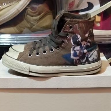 CONVERSE ACDC MUSIC SERIES, 40/250, JEJAK PERANG.TAG CRACK.