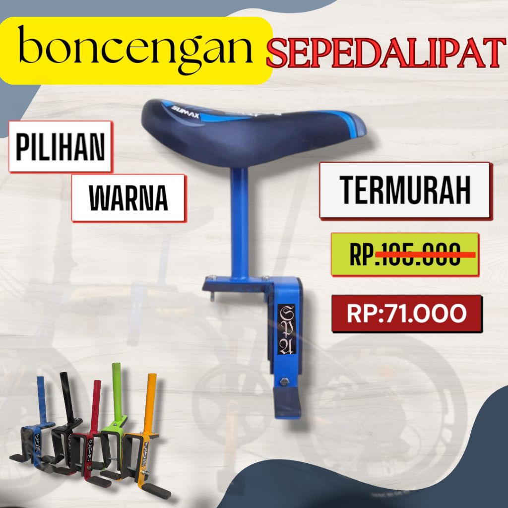 boncengan depan sepeda lipat berkualitas terbaik