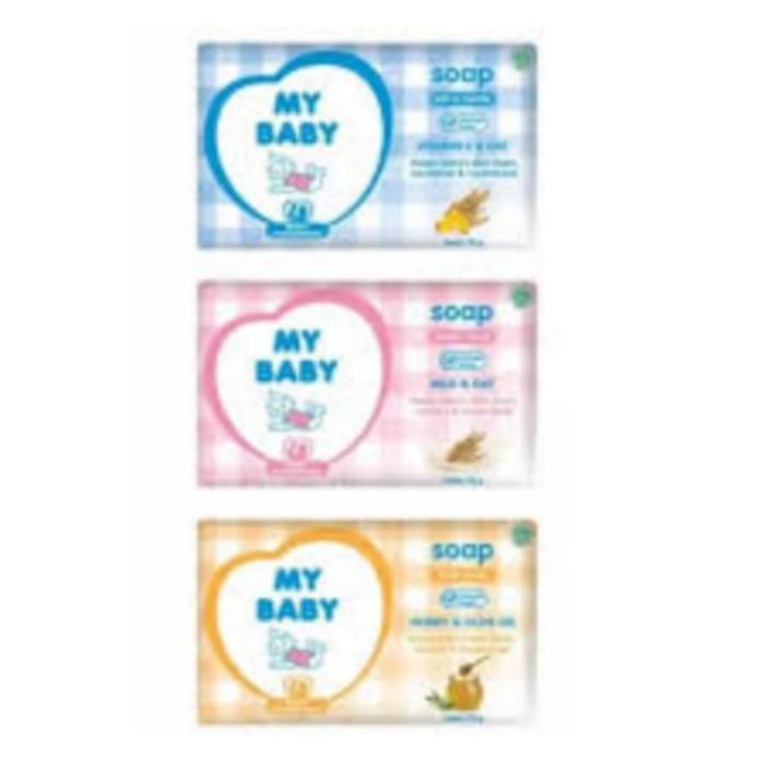 My Baby Sabun Batang 60gr || My Baby Sabun Healthy Protect || My Baby Sabun Fresh Fruity