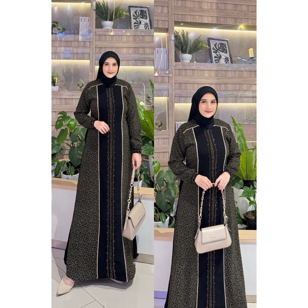 LUBNA DRESS BY ZHAFIRA, GAMIS LOKAL PREMIUM