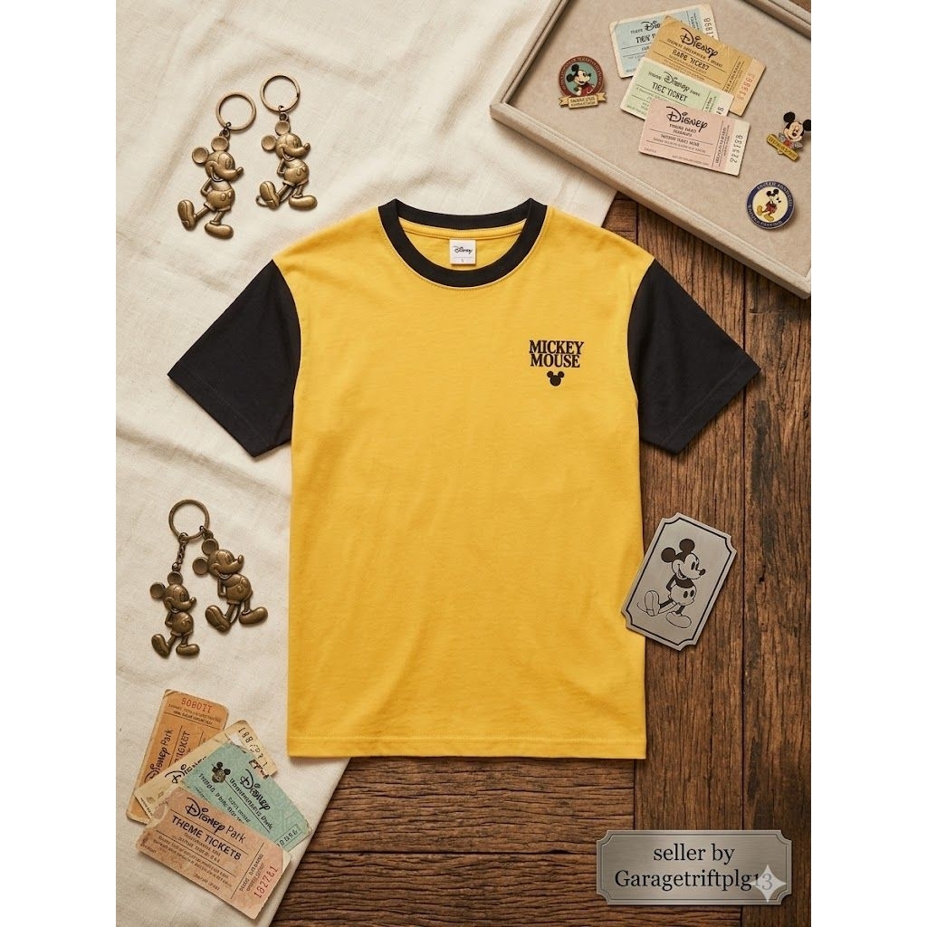 KAOS VINTAGE MICKEY MOUSE