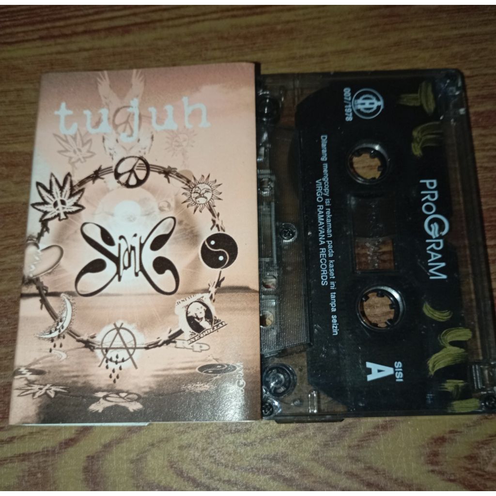 Kaset Pita Slank - Tujuh | Original Album Rock Indo