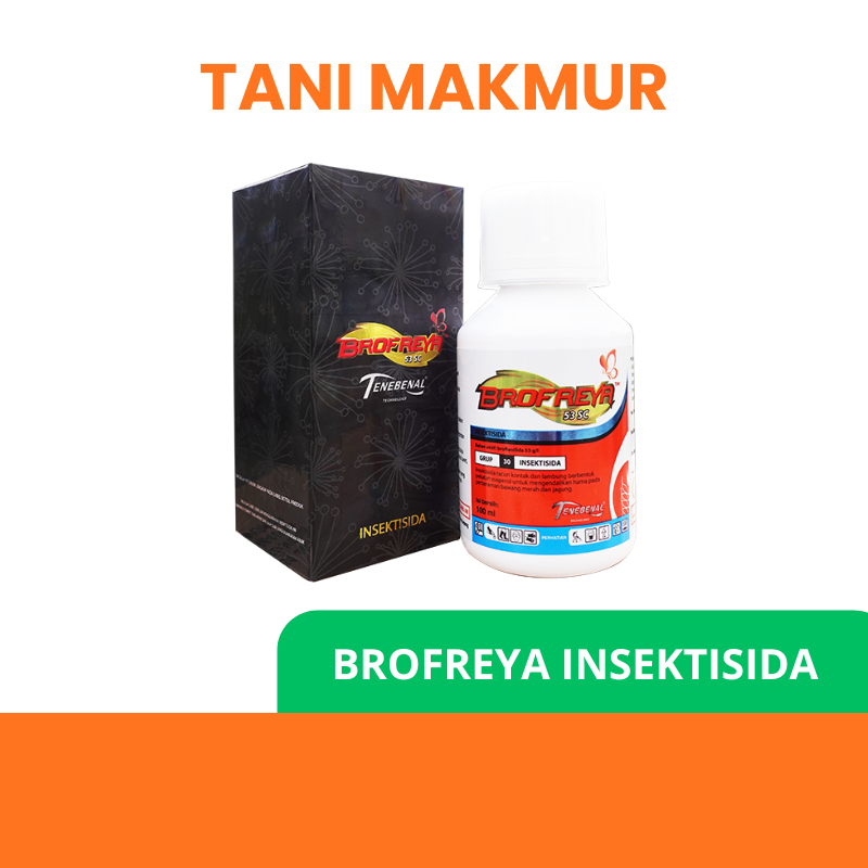 Brofreya Insektisida - Brofreya Merah Original (Gratis Kaos) Insektisida Brofreya 53 SC 100 Ml Pemba