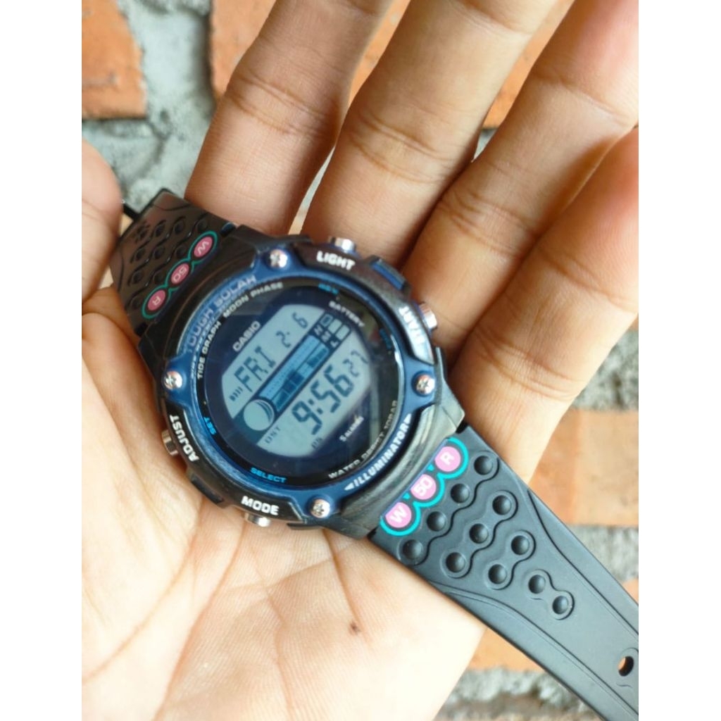 Jam Tangan Casio Tough Solar WS210H Quartz Original