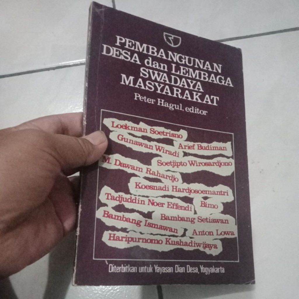 buku pembangunan desa dan lembaga swadaya masyarakat